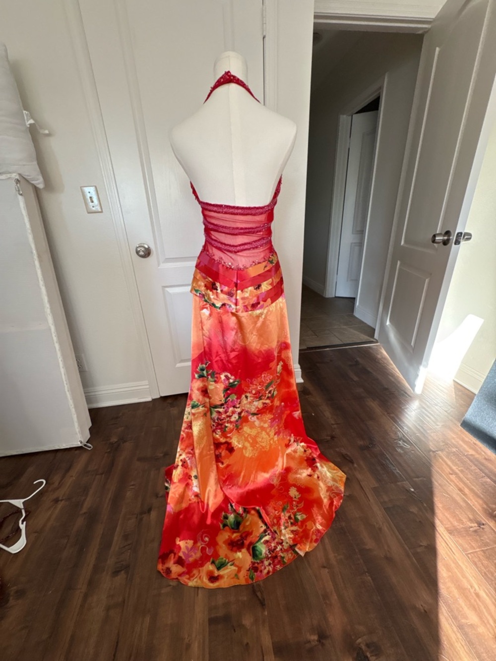 Insane y2k sunset maxi dress